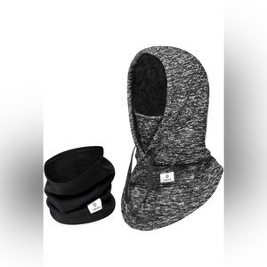 Gray/Black Caloics Windproof Face Mask!